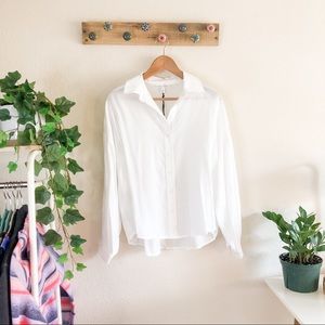 Prologue | NWT White Button Down Blouse sz XS